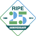 RIPE 25 Years Logo